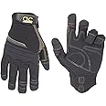Custom Leathercraft130L Subcontractor Flex Grip Work Gloves, Large