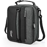 Tirrinia Insulated Lunch Box Cooler for Men | Leakproof Reusable Lunch Bag with Shoulder Strap. Great for College, Office, Work, and Travel, Ideal Back to School Gift