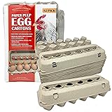 Pecking Order Paper Pulp Egg Cartons - 12 Pack Grey