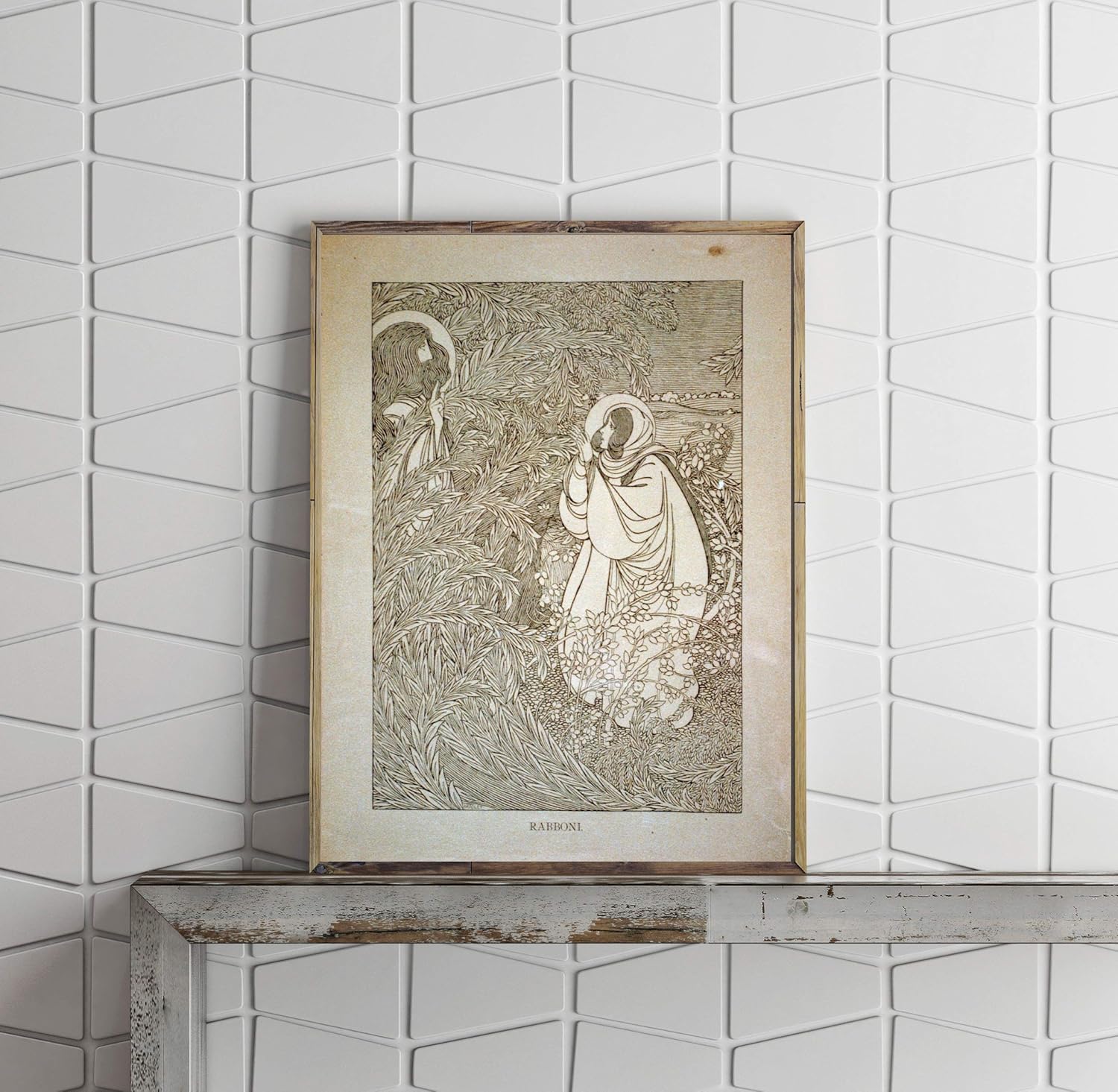 Photographs - INFINITE PHOTOGRAPHS Photo: Rabboni | Mary Magdalene | Jesus | Resurrection | Historic Photo Reproduction | Home Decor