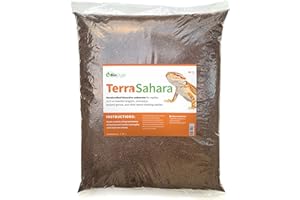 BIODUDE The Bio Dude Terra Sahara Bioactive Reptile Substrate 36 quarts for terrariums and vivariums. Bioactive Substrate for Bearded Dragons, Uromastyx, Leopard Geckos and More!