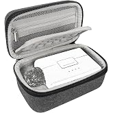 Geekria for Creators Microphone Carrying Case Compatible with DJI Mic Mini Charging Case, Mic Hard Shell Travel Bag, Portable Travel Bag with Cable Storage (Grey)