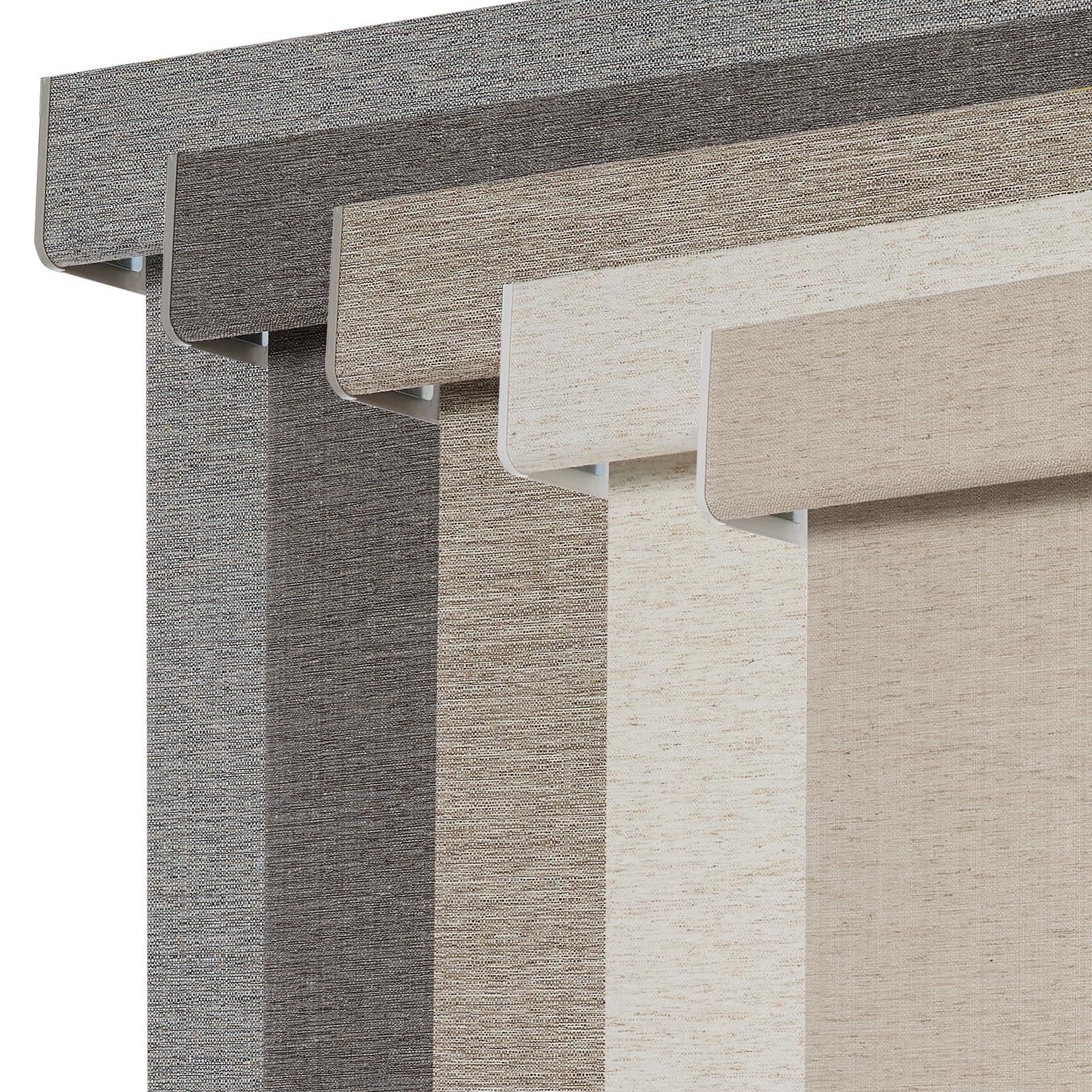 Persilux Blackout Roller Shades for Window Blinds,Cordless,Linen Fabric,Thermal Insulated Fabric UV Protection Shades for Home,Office,Bedroom,Door,Blackout-Beige,30.5" W X 72" H