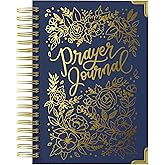 Prayer Journal for Women: An Inspirational Christian Bible Journal, Prayer Notebook & Devotional (Premium Gold Spiral-Bound Hardcover)