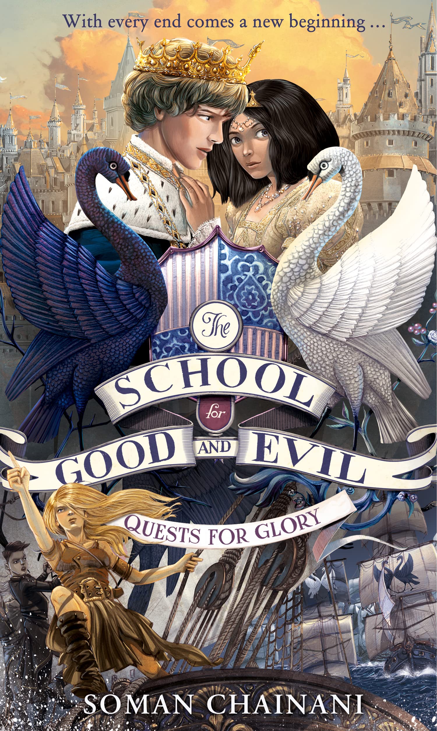 Quests for Glory: The Fantasy Adventure Inspiration for the Major Netflix Film: Book 4 (The School for Good and Evil)