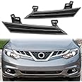 ECOTRIC Right & Left Headlight Reflector Panels Compatible with 2009-2014 Nissan Murano 26063-1AA0B(LH) 26013-1AA0B(RH)