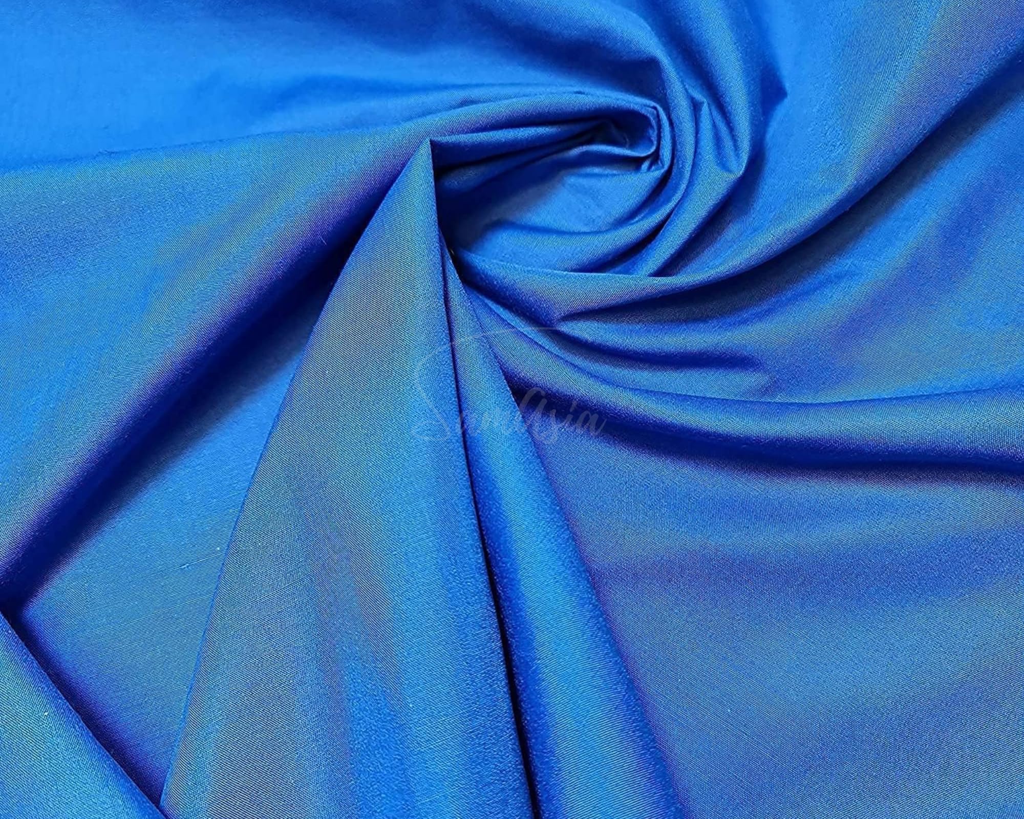 Plain Royal Blue Polycotton Fabric for Dressmaking, Art & Craft, Sewing, Quilting | 45'' - 115 cm Wide| Precut Length 1m