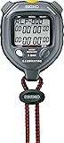 SEIKO() Illuminating LED Stopwatch, 100 Memory, Eco
