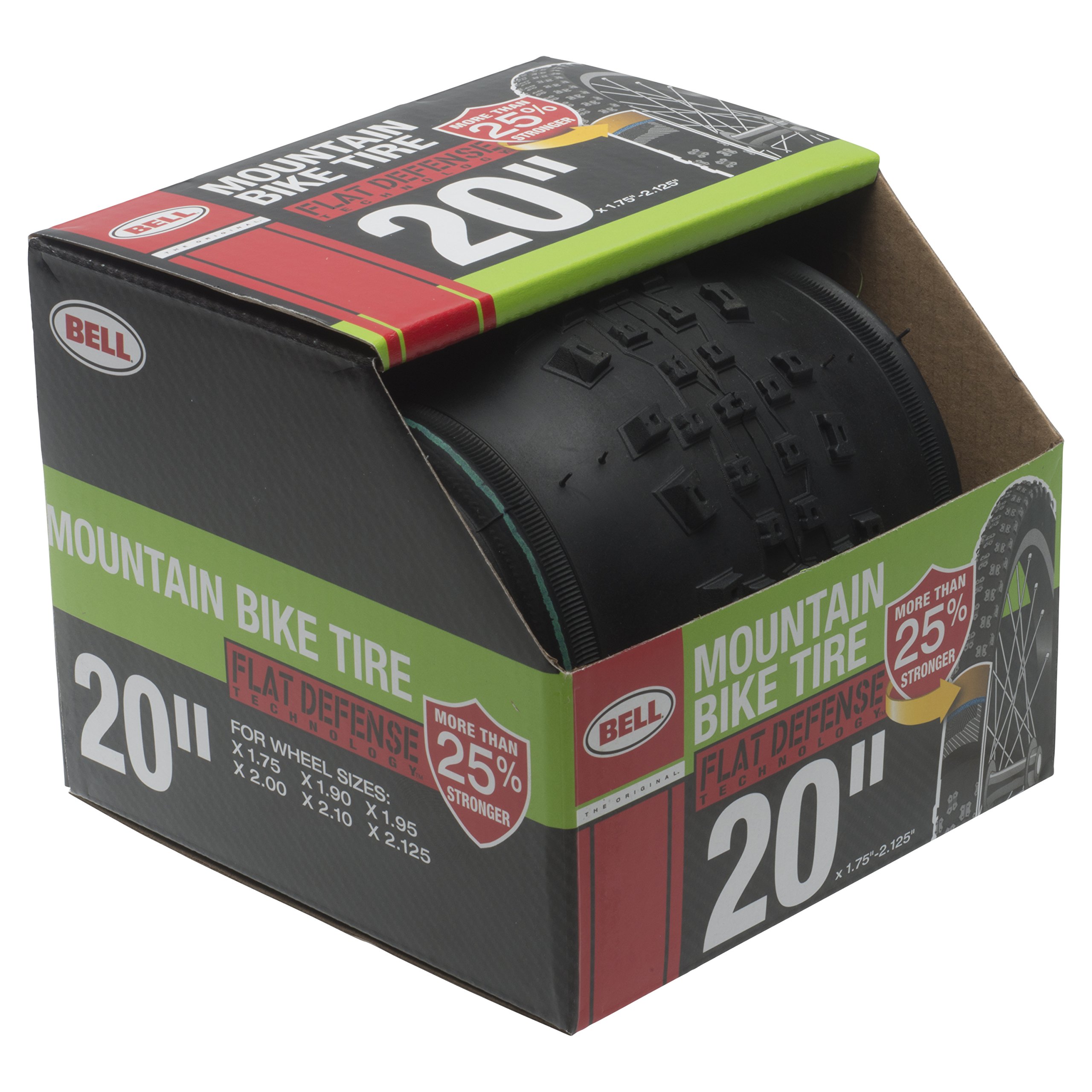 Bell Mountain Bike Tires in Standard or Flat Defense