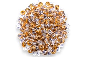 KLUB BULK Sugar Free Butterscotch Gourmet Hard Candy-Keto Friendly- Premium Quality 1.5 lbs, Delicious Taste Individually Wrapped Butterscotch Candy-Ideal Diabetic & Gluten Free(24 oz)