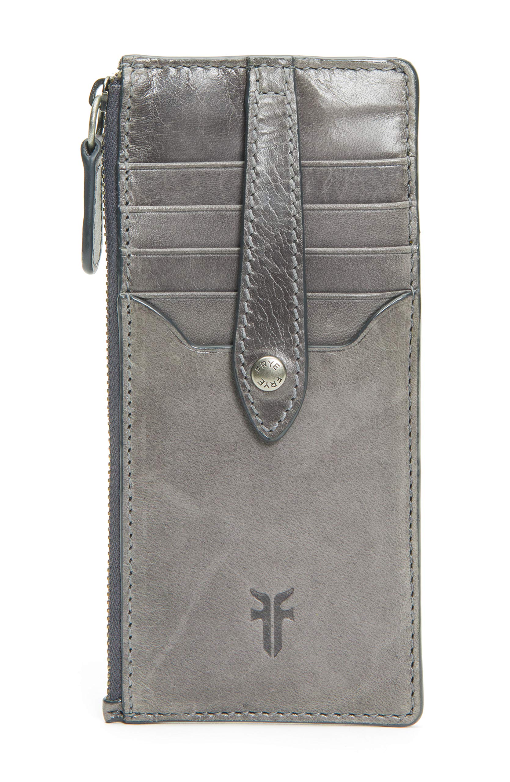 Frye Women's Melissa Snap Card Wallet, Stylish Design with Holder & Slots, Compact for Purse Image