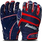 Franklin Sports Football Receiver Gloves - Adult and Youth Football Receiver Gloves - Extra-Grip Premium Football Gloves for All Ages - Hi-Tack - SFIA Approved