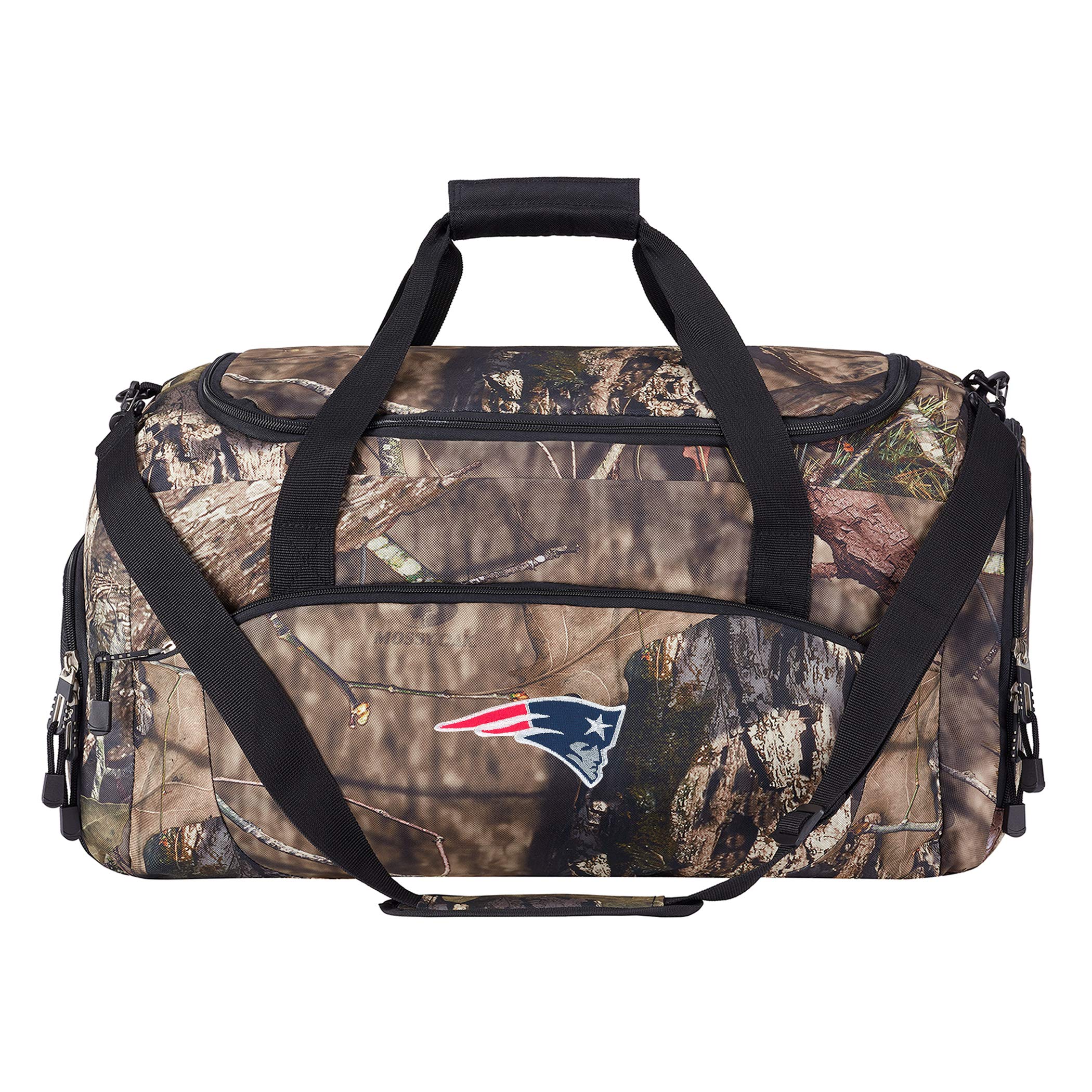 Northwest NFL New England Patriots Unisex-Adult Basecamp Duffel Bag, 20" x 11" x 12.5", Basecamp