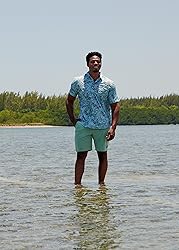 Guy Harvey Men's Short Sleeve Performance Fishing