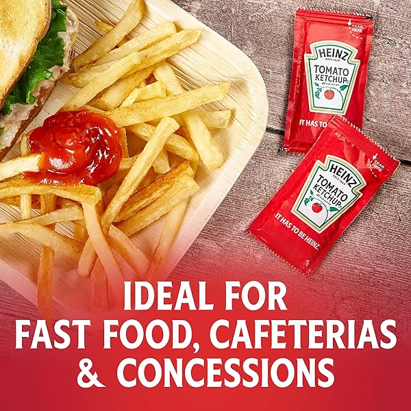 HEINZ KETCHUP SINGLE SERVE PACKET (0.3 OZ PACKETS, PACK OF 200)