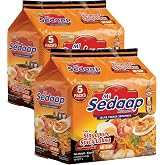 Mi Sedaap Singapore Spicy Laksa Creamy Coconut Instant Ramen Noodles | Authentic Indonesian Instant Noodles, 3 Ounces, Pack of 10, Halal Certified, Perfect for Quick &amp; Flavorful Meals, Dry