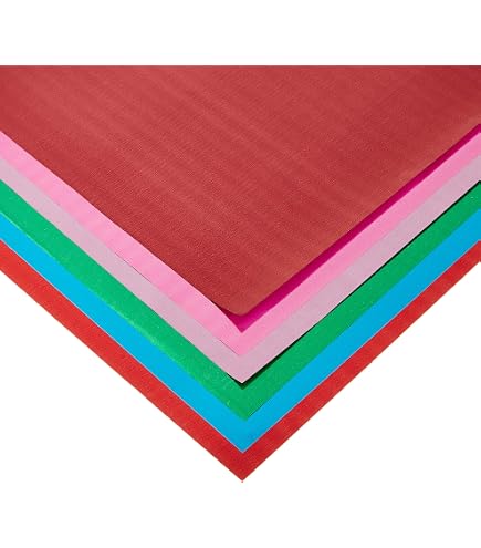 Feuilles De Tissu Mylar 18 X 30 Pouces - Papier De Soie Métallisé Motif Floral, Neuf