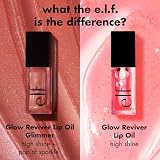 e.l.f. Glow Reviver Lip Oil Glimmer Nourishing High-Shine Mint Scent view 5