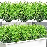 Ouddy Decor 16 Bundles Artificial Plants Outdoor