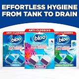 Bloo 3in1 Toilet Blocks Pack of 2 - Limescale Remover Fresh Flowers view 7
