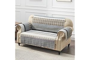 Barefoot Bungalow Gold Rush Slipcover, Loveseat, Gray