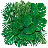 Decopom Palm Leaves Artificial Tropical Monstera