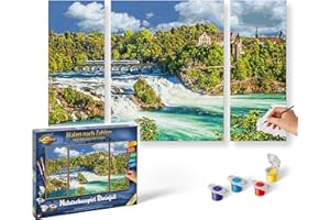 Schipper Rhine Falls Natural Spectacle Paint by Number Kit