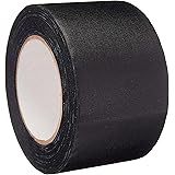 Amazon Basics No Residue, Non-Reflective Gaffers Tape - 3 Inch x 90 Feet, Black