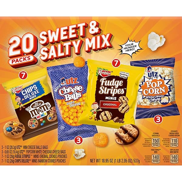 SWEET & SALTY MIX VARIETY PACK, 18.85 OZ