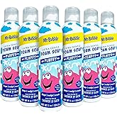 Mr. Bubble Extra Gentle Foam Soap - Fragrance Free Kids Hand and Body Wash 8OZ, Pack of 6