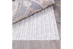 Slip-Stop Rug Grip Low-Profile Non-Slip Rug Pad for Area Rugs and Runner Rugs, Rug Gripper for Hardwood Floors 9 x 12 ft