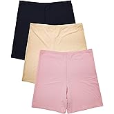 Women Invisible No-Show Seamless Performance Mesh Boyshort Boxer Brief Panties