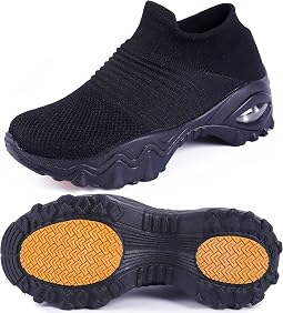 ENOSKY Wide Width Shoes for Women,Non Slip Shoes for Women,Arch Support Shoes for Women,Hypersoft Sneakers Women,Walking Shoes Women,Height