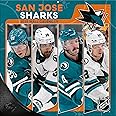 TURNER SPORTS San Jose Sharks 2025 12x12 Team Wall Calendar (25998011954)