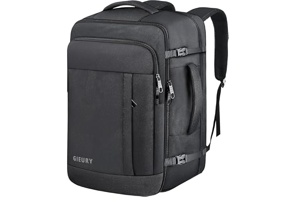 Carry On Backpack, 50L Travel Backpack, Luggage Backpack TSA Flight Approved Laptop Backpack for Men & Women, Large Expandabl