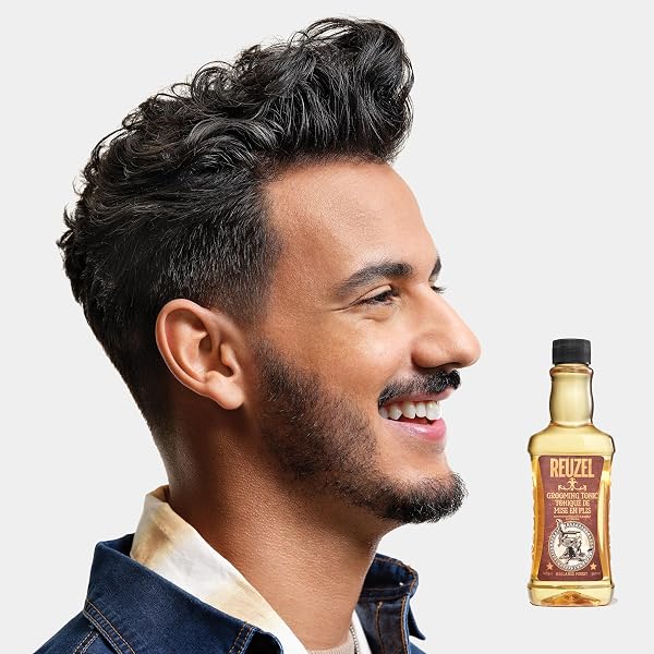 REUZEL GROOMING TONIC, HAIR OIL TREATMENT FOR MEN, 11.83 OZ