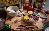 Zinel 7113 Spice Box Masala Dabba 7 Compartments 16cm Stainless Steel view 2