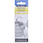 Big Eye Curved Beading Needles 2/Pkg-3.5"