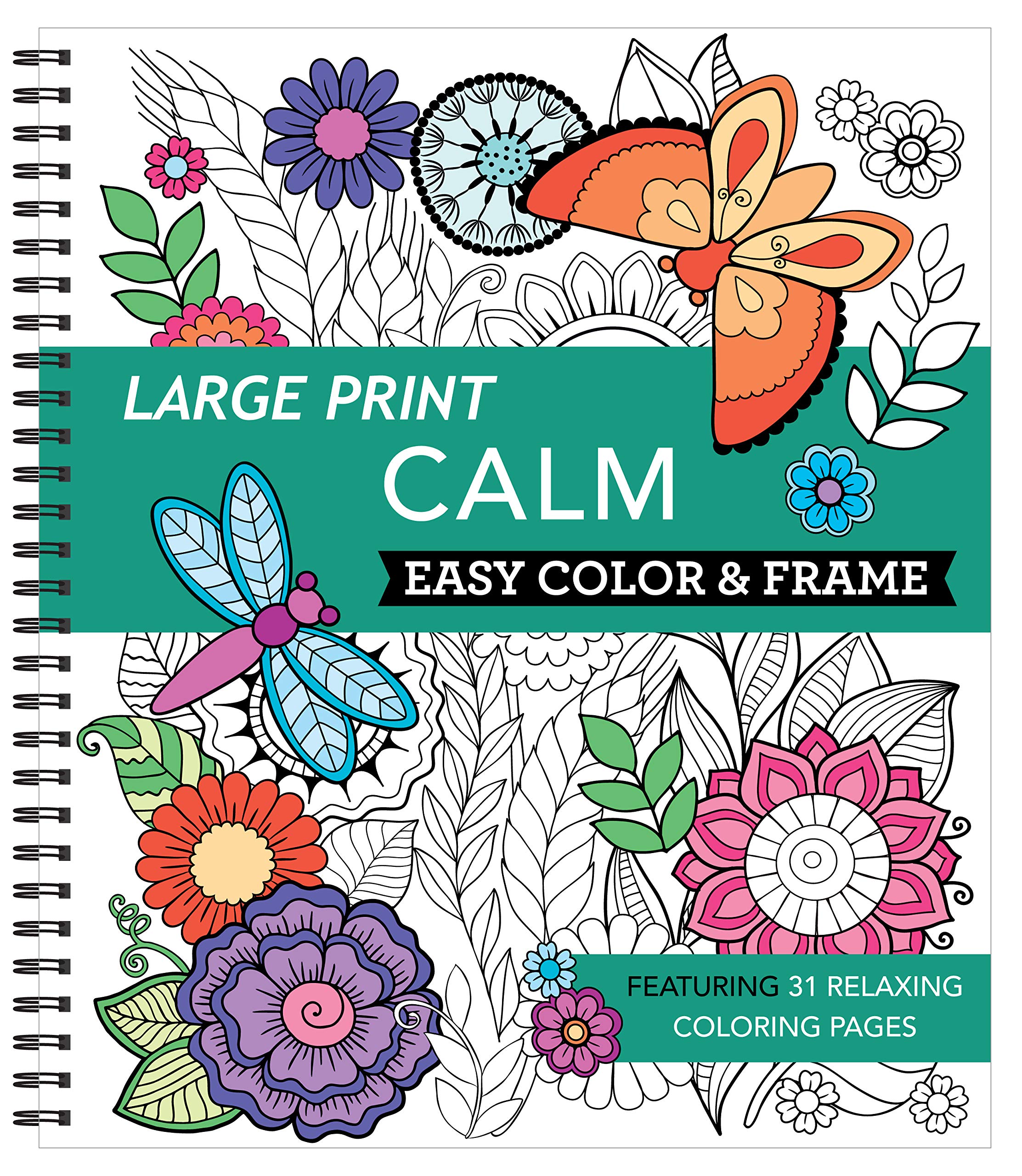 large print coloring book