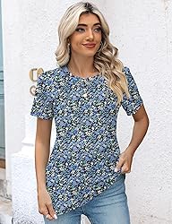 Kistore Plus Size Tunic Tops for Women Spring Loose