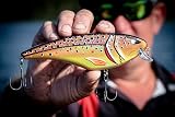 Berkley Zilla Flanker Floating Pike Lure 110mm 29g Firetiger Fusion 19 Trebles view 2