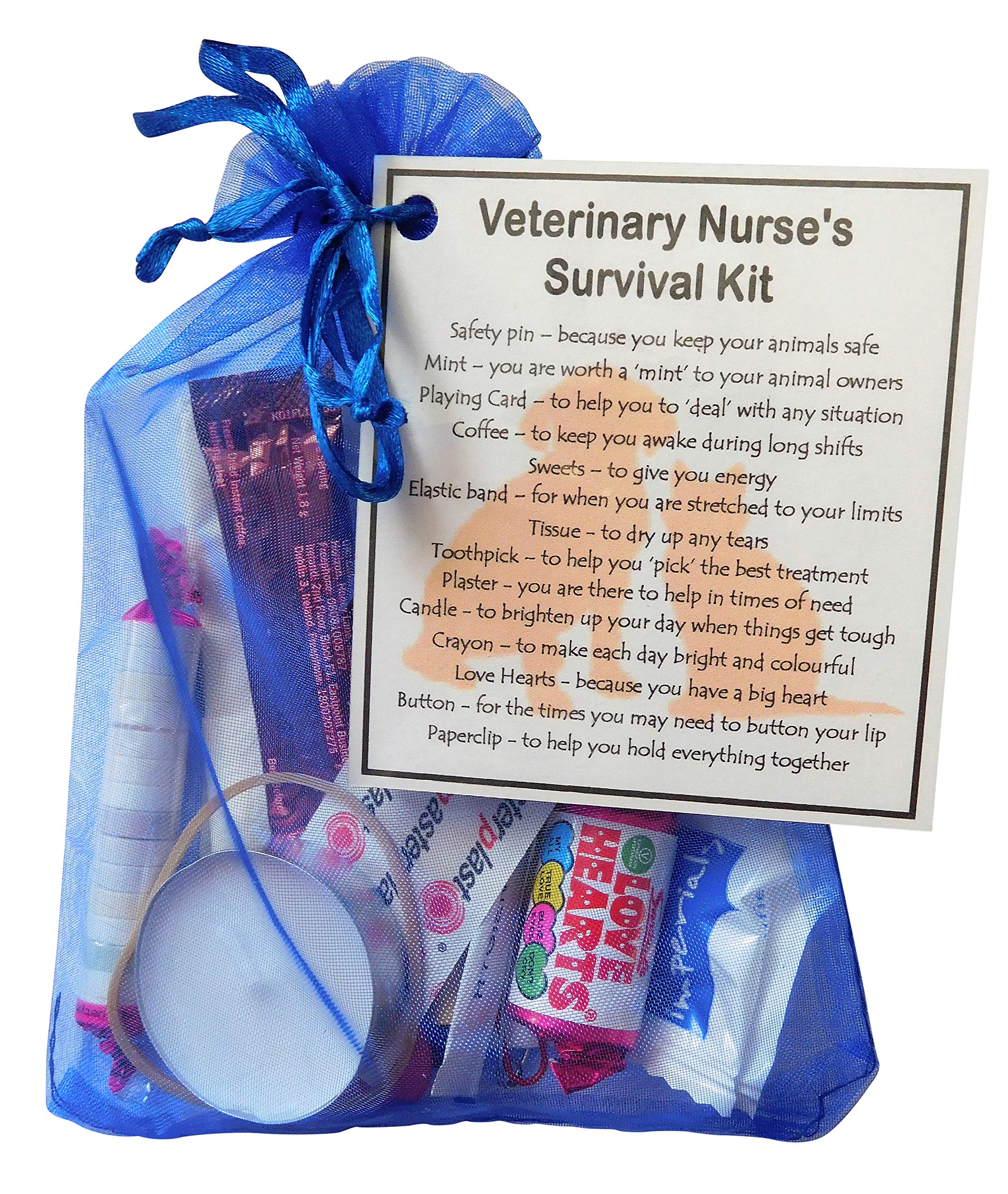 SMILE GIFTS UK Veterinary Nurse's Survival Kit - Novelty Gift for Vet Nurse, Vet Assistant