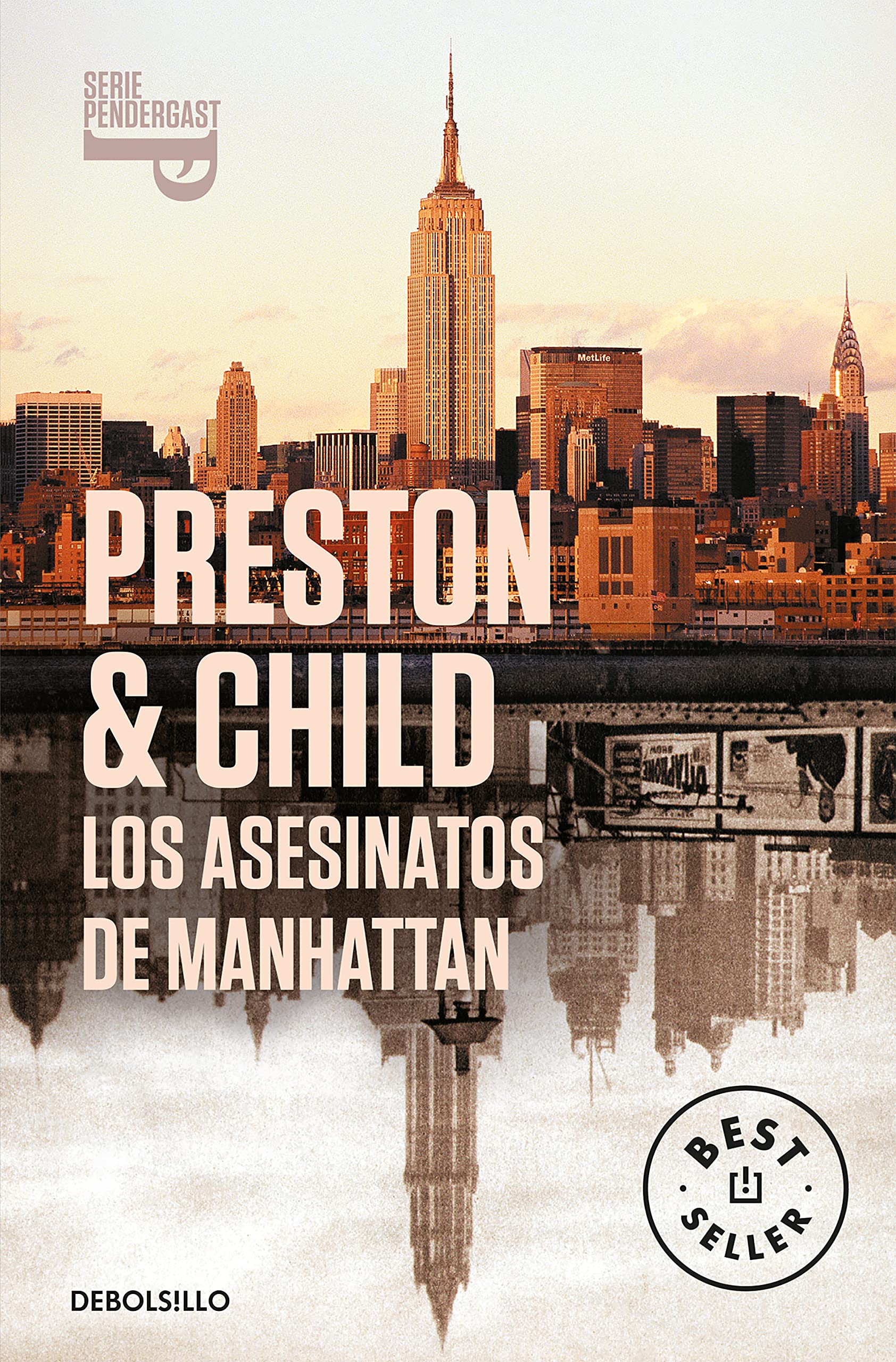 Portada de Los asesinatos de Manhattan (Inspector Pendergast 3) (Best Seller)