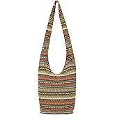 Women Shoulder Handbags Fashion canvas Hippie Crossbody Bags Bohemian Animal Prints Hobo Bags