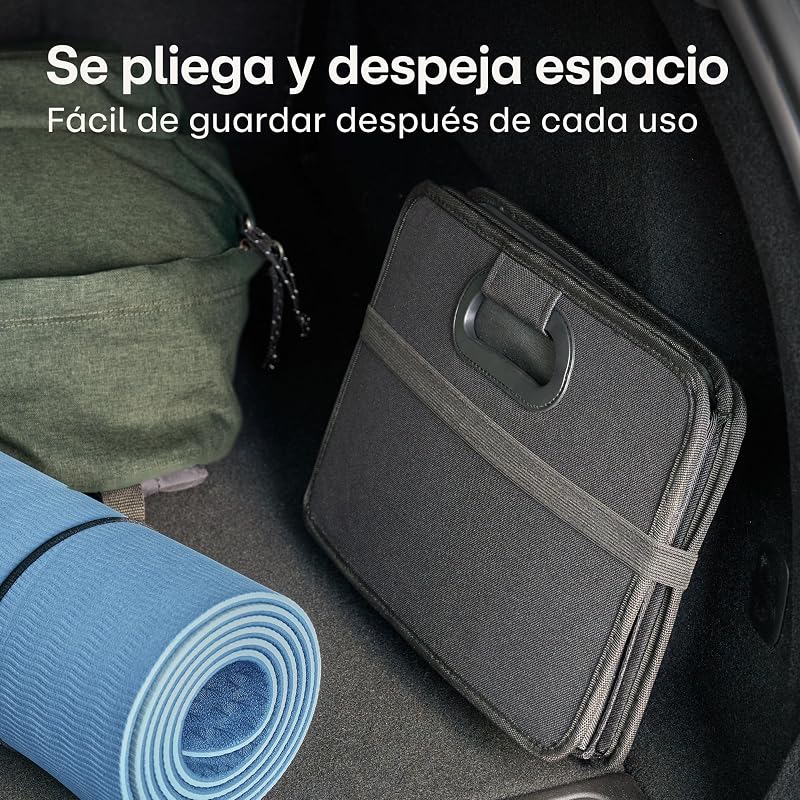 Organizador Maletero Plegable 40 L – Caja para Maletero de Coche