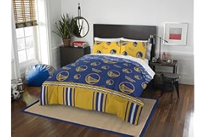 Northwest NBA Golden State Warriors 'Rotary' Full Bed in a Bag Set, red