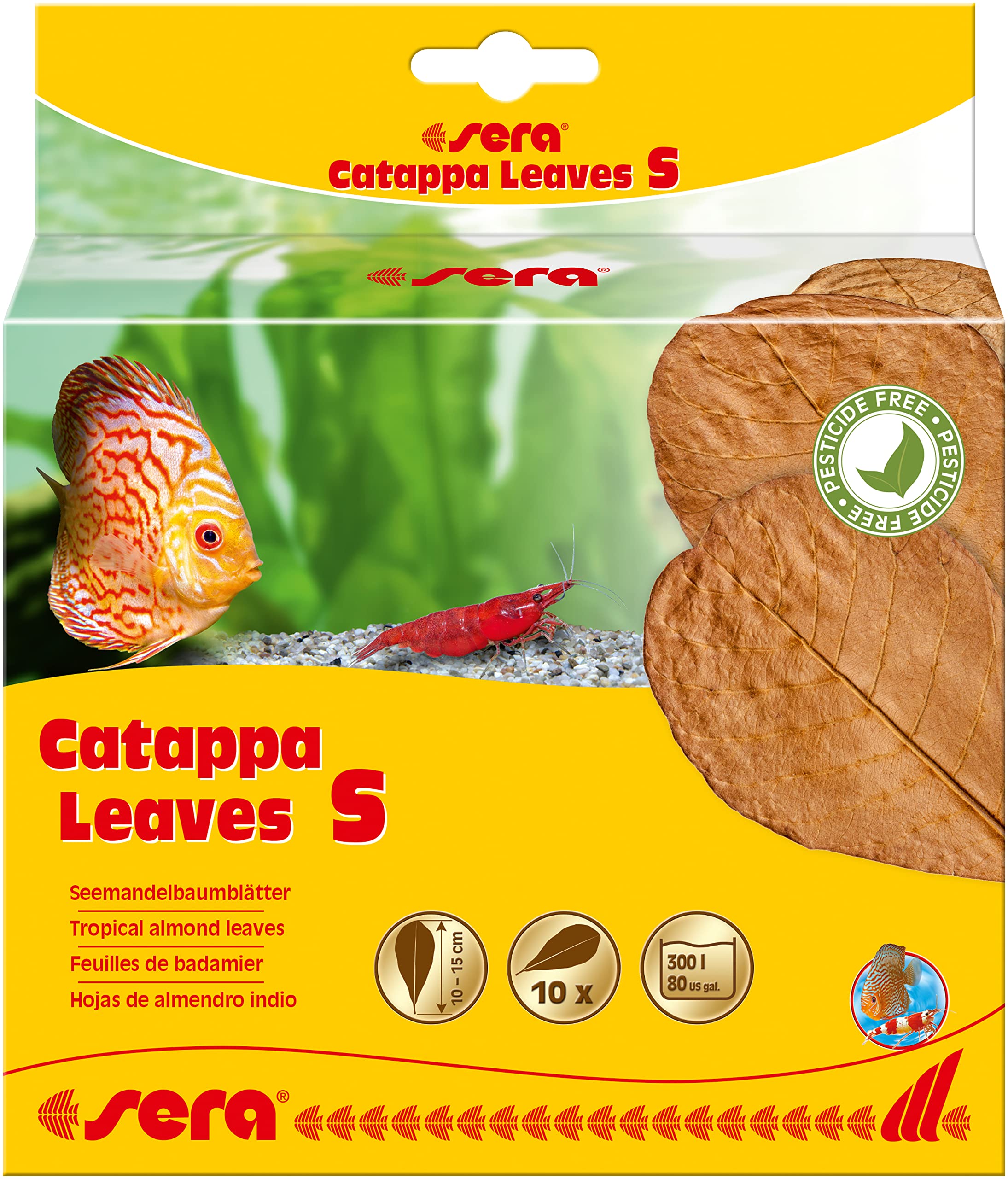 sera Catappa Leaves S 14 cm, S