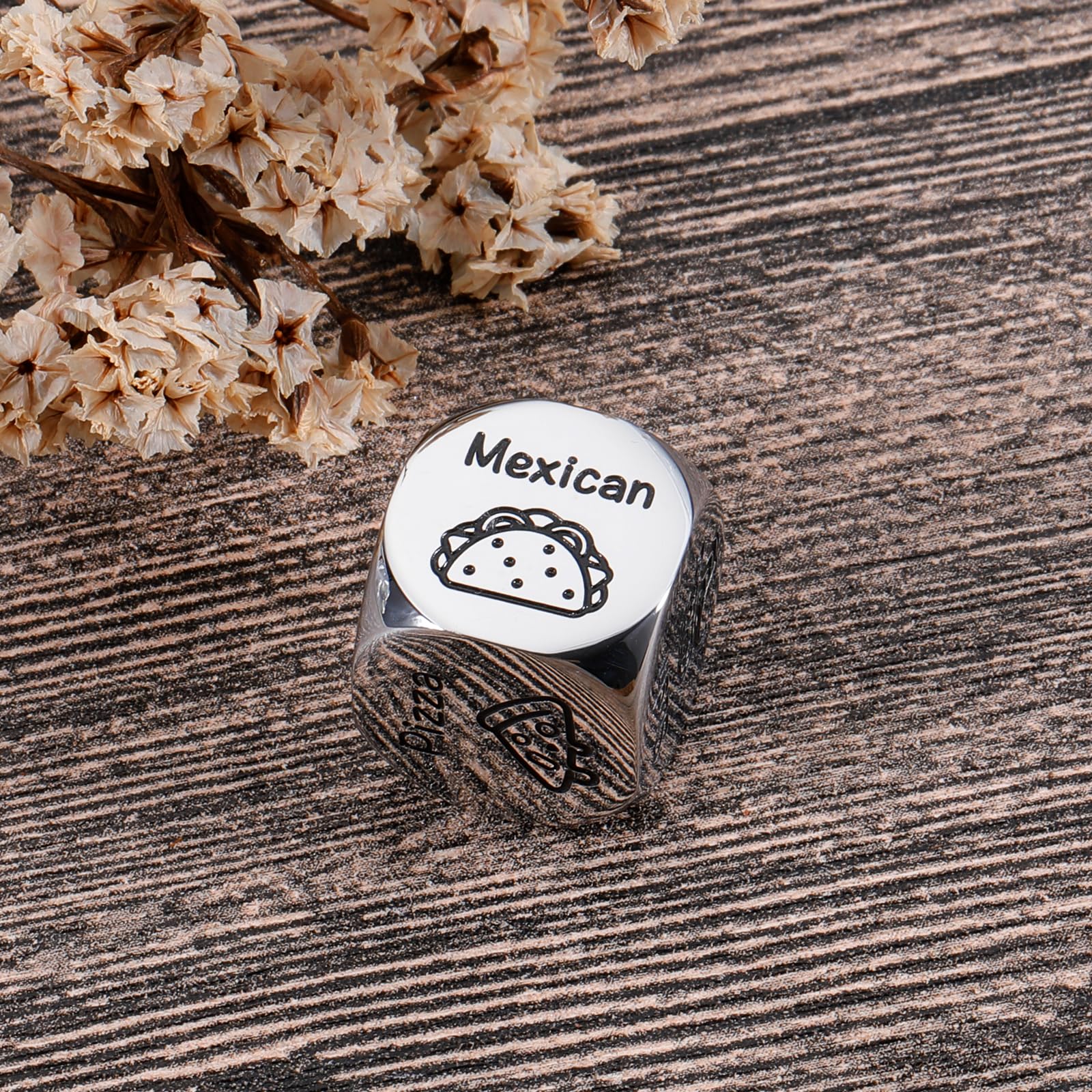 National Boyfriend Day Gifts for Him Her Wedding Gifts for Couple Food Decision Decider for Boyfriend Girlfriend Husband Wife Date Night Dice for Him Her 11th Year Anniversary Birthday Gifts