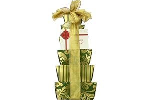 Wine Country Gift Baskets Festive Tower of Treats