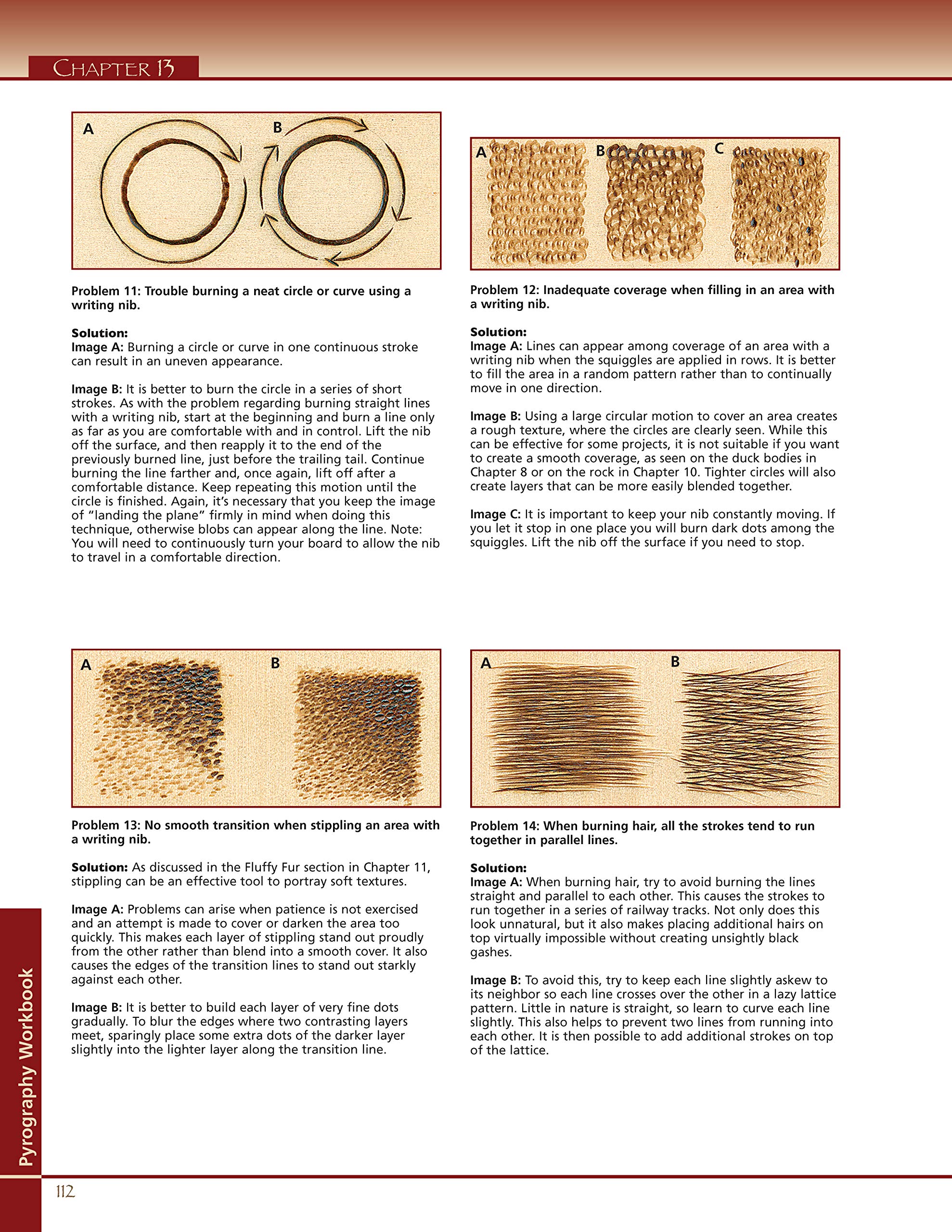 Pyrography Workbook: A Complete Guide to the Art of Woodburning (Fox Chapel Publishing) Step-by-Step Projects and Original Patterns for Beginners, Intermediate, and Advanced Woodburners